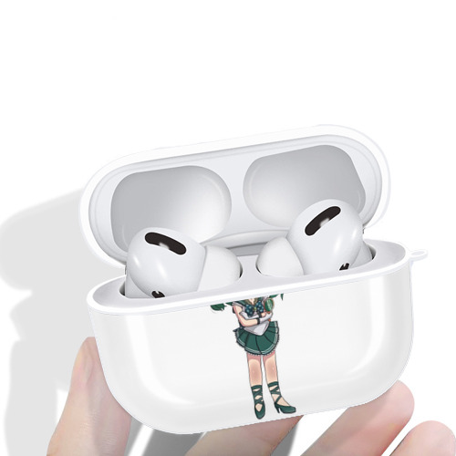 美少女戦士セーラームーン 海王 みちる（かいおう みちる） Sailor Moon Kaiou Michiru 【AirPods Pro用】ハードシェル保護ケース 耐衝撃・防指紋・カラビナ付き商品仕様