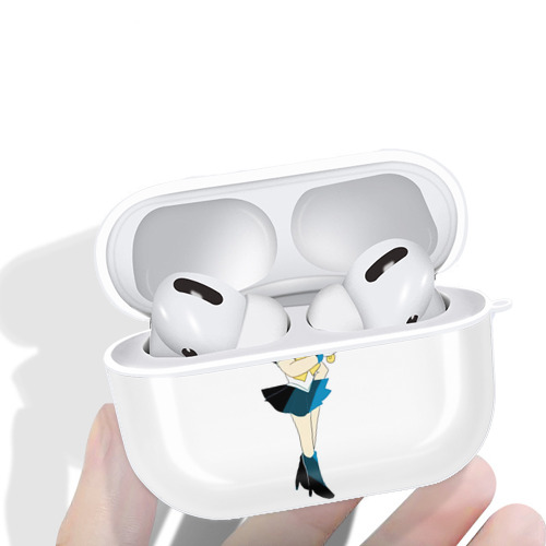 美少女戦士セーラームーン 天王はるか Sailor Moon Tenoh Haruka 【AirPods Pro用】ハードシェル保護ケース 耐衝撃・防指紋・カラビナ付き商品仕様