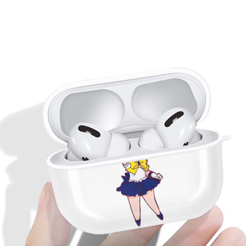美少女戦士セーラームーン 天王はるか Sailor Moon Tenoh Haruka 【AirPods Pro用】ハードシェル保護ケース 耐衝撃・防指紋・カラビナ付き商品仕様