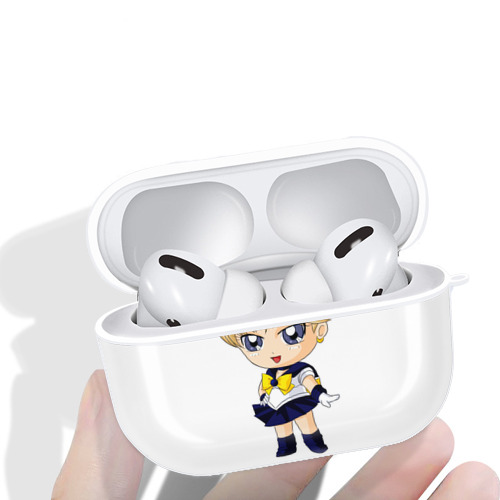美少女戦士セーラームーン 天王はるか Sailor Moon Tenoh Haruka 【AirPods Pro用】ハードシェル保護ケース 耐衝撃・防指紋・カラビナ付き商品仕様