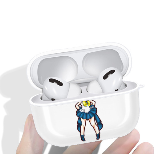 美少女戦士セーラームーン 天王はるか Sailor Moon Tenoh Haruka 【AirPods Pro用】ハードシェル保護ケース 耐衝撃・防指紋・カラビナ付き商品仕様