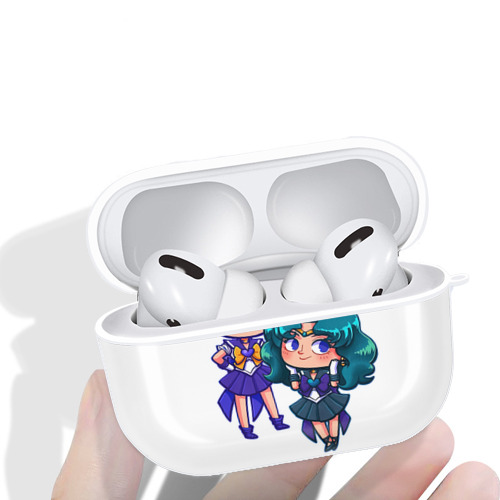 美少女戦士セーラームーン 天王はるか Sailor Moon Tenoh Haruka 【AirPods Pro用】ハードシェル保護ケース 耐衝撃・防指紋・カラビナ付き商品仕様