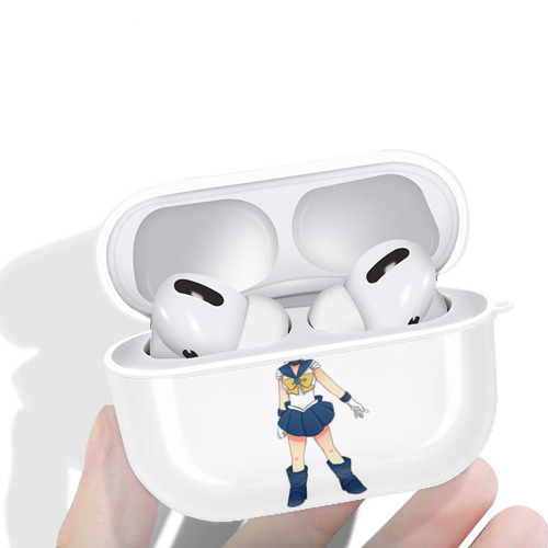 美少女戦士セーラームーン 天王はるか Sailor Moon Tenoh Haruka 【AirPods Pro用】ハードシェル保護ケース 耐衝撃・防指紋・カラビナ付き商品仕様
