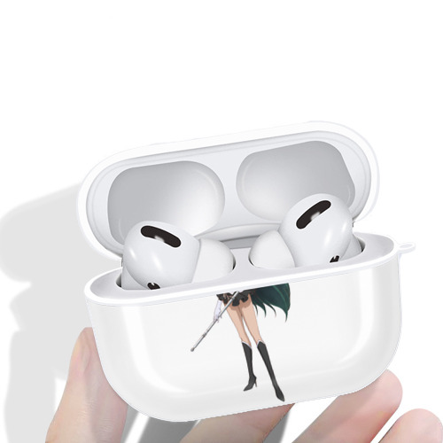 美少女戦士セーラームーン 冥王せつな Sailor Moon Meiou Setsuna 【AirPods Pro用】ハードシェル保護ケース 耐衝撃・防指紋・カラビナ付き商品仕様