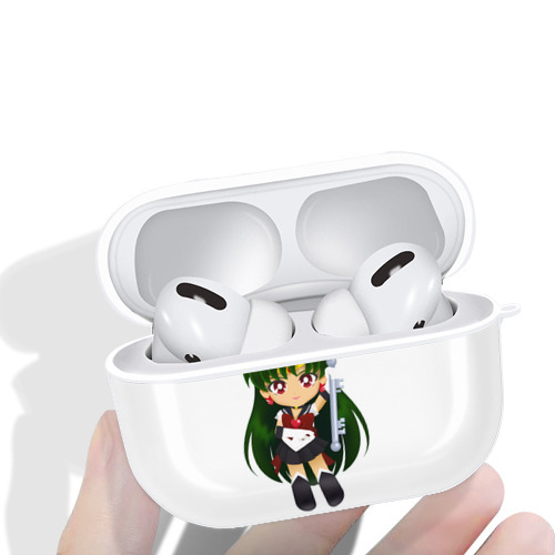 美少女戦士セーラームーン 冥王せつな Sailor Moon Meiou Setsuna 【AirPods Pro用】ハードシェル保護ケース 耐衝撃・防指紋・カラビナ付き商品仕様