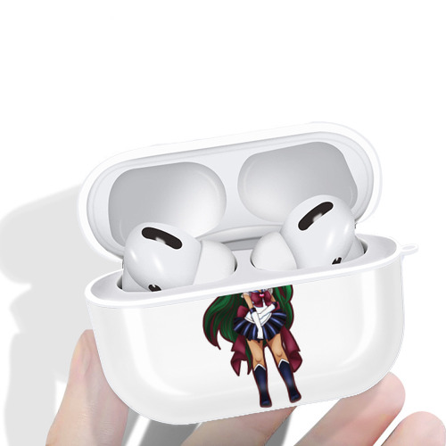 美少女戦士セーラームーン 冥王せつな Sailor Moon Meiou Setsuna 【AirPods Pro用】ハードシェル保護ケース 耐衝撃・防指紋・カラビナ付き商品仕様