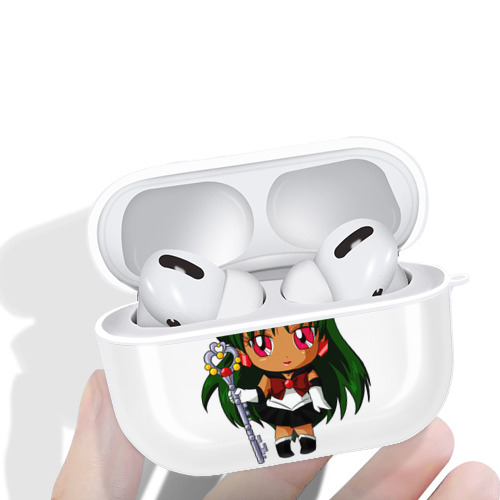美少女戦士セーラームーン 冥王せつな Sailor Moon Meiou Setsuna 【AirPods Pro用】ハードシェル保護ケース 耐衝撃・防指紋・カラビナ付き商品仕様