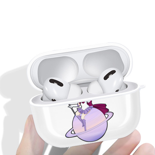 美少女戦士セーラームーン 土萠ほたる Sailor Moon Tomoe Hotaru （セーラーサターン；Sailor Saturn） 【AirPods Pro用】ハードシェル保護ケース 耐衝撃・防指紋・カラビナ付き商品仕様