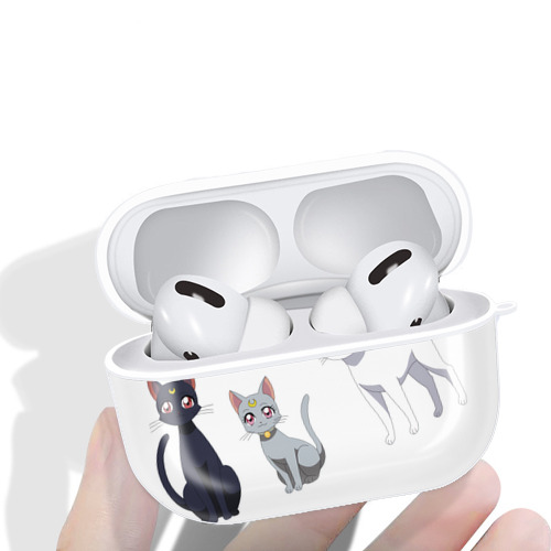 美少女戦士セーラームーン Sailor Moon 【AirPods Pro用】ハードシェル保護ケース 耐衝撃・防指紋・カラビナ付き商品仕様
