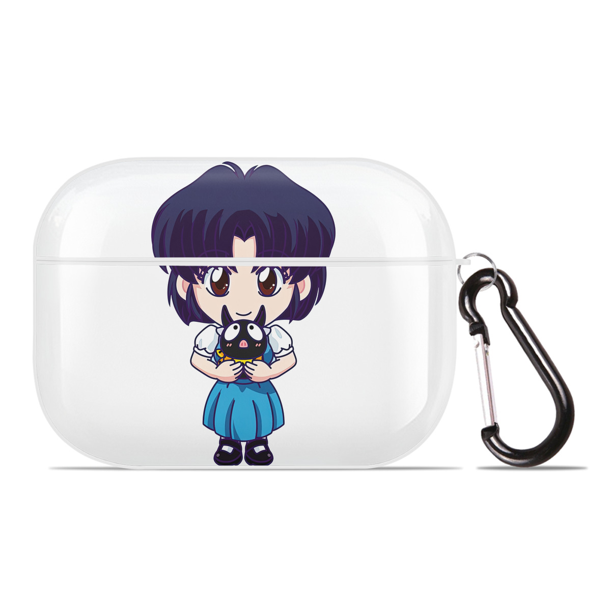 （画像用） 美少女戦士セーラームーン 水野 亜美 みずの あみ Sailor Moon Mizuno Ami 【AirPods Pro用】ハードシェル保護ケース 耐衝撃・防指紋・カラビナ付き商品仕様
