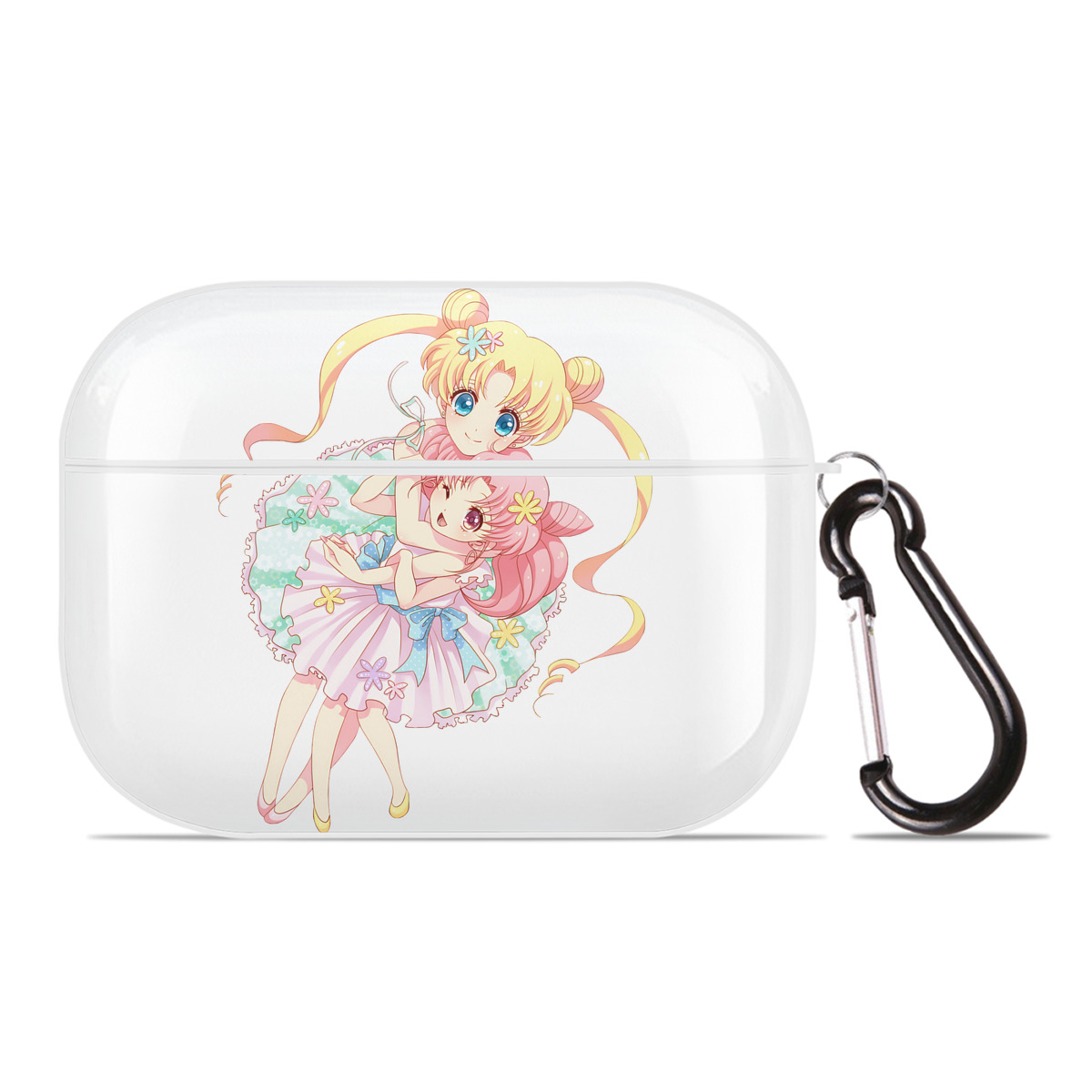 （画像用） 美少女戦士セーラームーン 愛野 美奈子 あいの みなこ Sailor Moon Aino Minako 【AirPods Pro用】ハードシェル保護ケース 耐衝撃・防指紋・カラビナ付き商品仕様