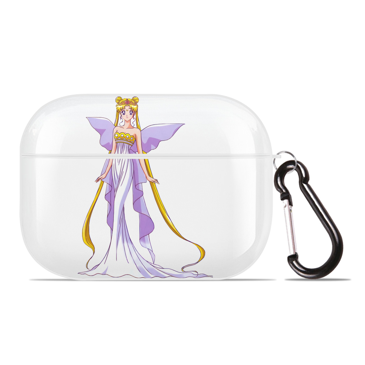 （画像用） 美少女戦士セーラームーン 愛野 美奈子 あいの みなこ Sailor Moon Aino Minako 【AirPods Pro用】ハードシェル保護ケース 耐衝撃・防指紋・カラビナ付き商品仕様