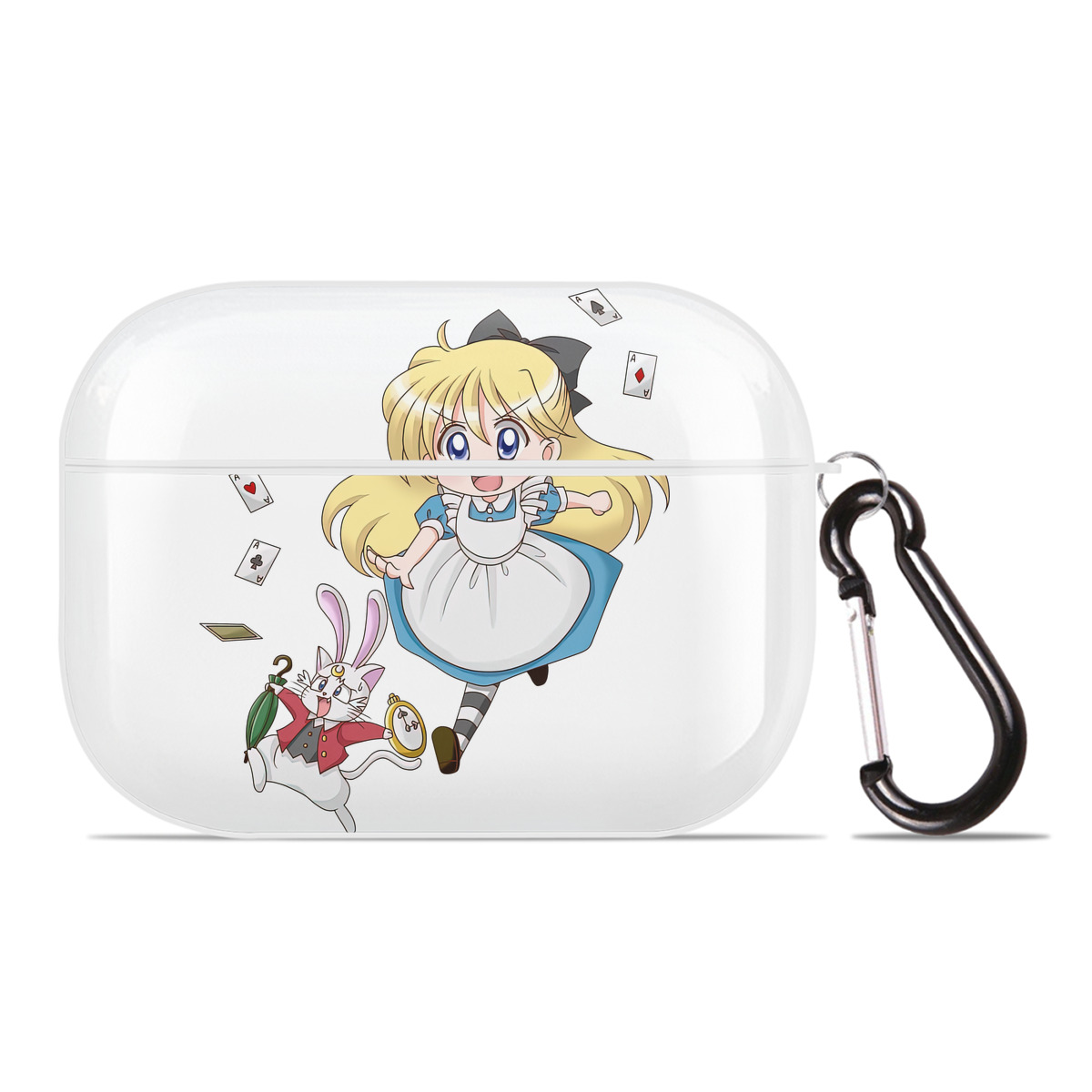 （画像用） 美少女戦士セーラームーン 愛野 美奈子 あいの みなこ Sailor Moon Aino Minako 【AirPods Pro用】ハードシェル保護ケース 耐衝撃・防指紋・カラビナ付き商品仕様