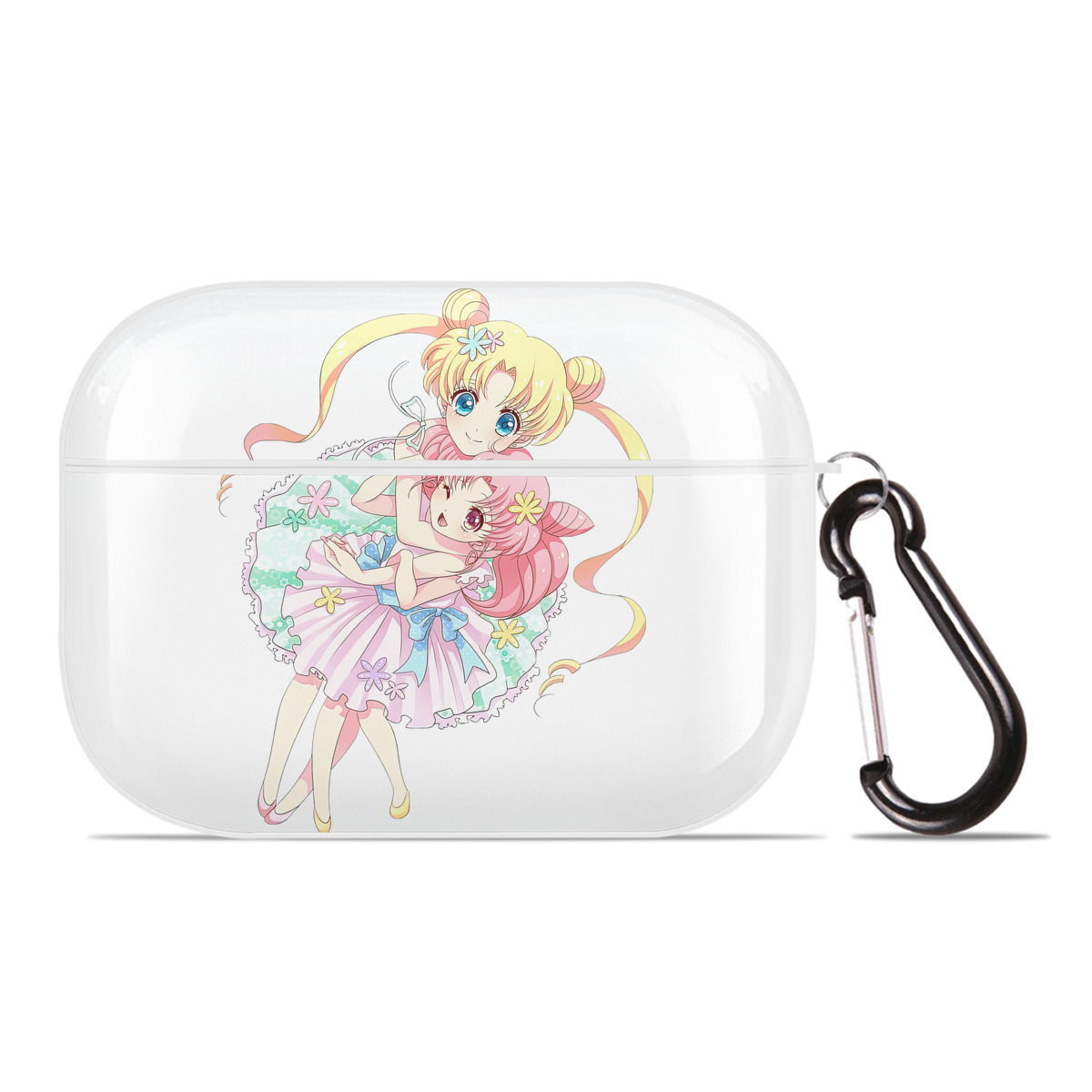 （画像用） 美少女戦士セーラームーン 愛野 美奈子 あいの みなこ Sailor Moon Aino Minako 【AirPods Pro用】ハードシェル保護ケース 耐衝撃・防指紋・カラビナ付き商品仕様
