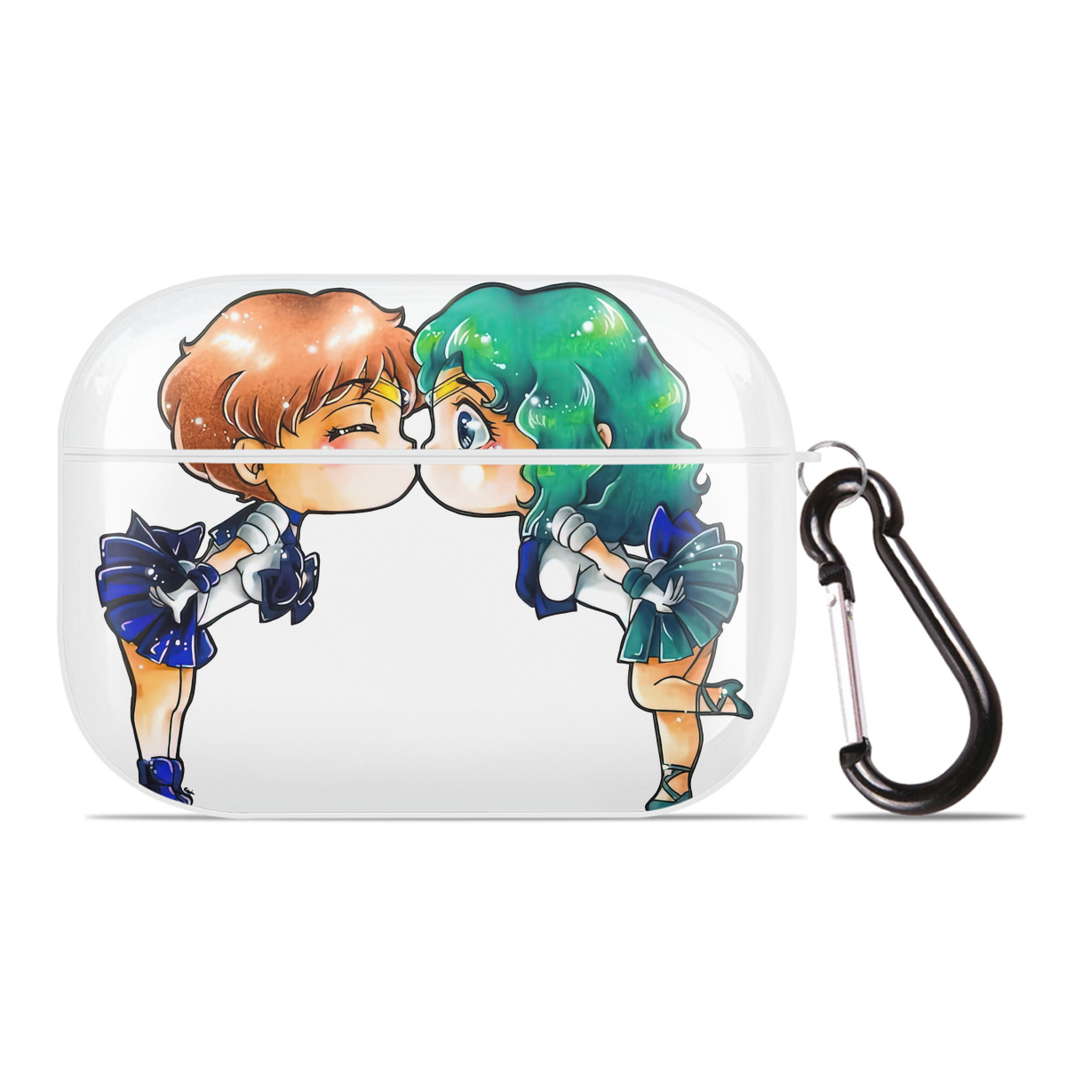 （画像用） 美少女戦士セーラームーン 天王はるか Sailor Moon Tenoh Haruka 【AirPods Pro用】ハードシェル保護ケース 耐衝撃・防指紋・カラビナ付き商品仕様