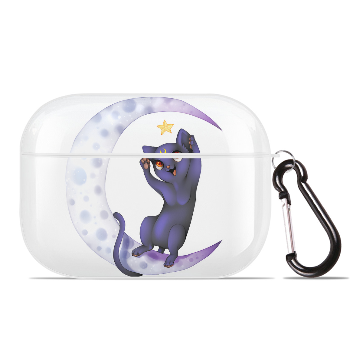 （画像用） 美少女戦士セーラームーン Sailor Moon 【AirPods Pro用】ハードシェル保護ケース 耐衝撃・防指紋・カラビナ付き商品仕様