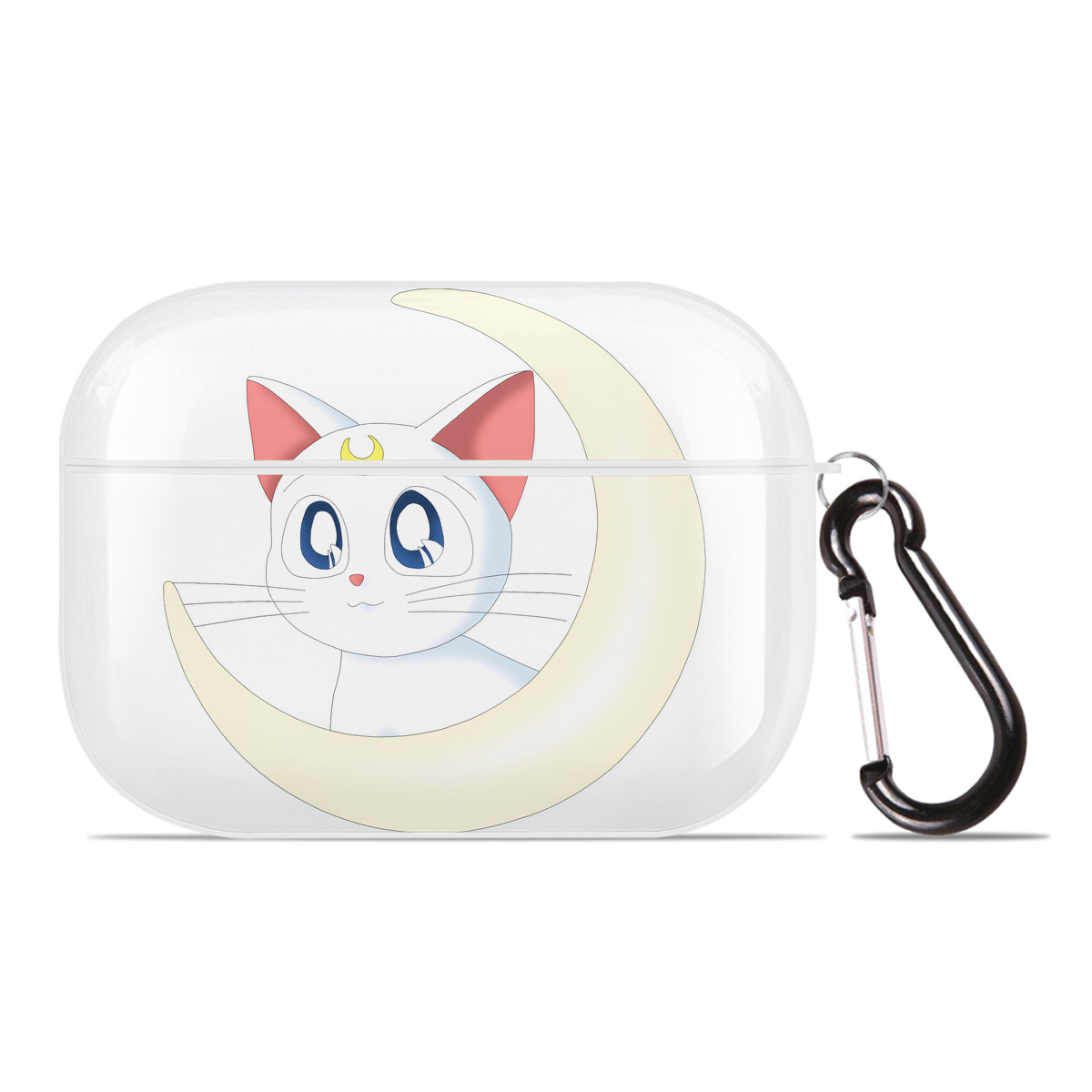 （画像用） 美少女戦士セーラームーン Sailor Moon 【AirPods Pro用】ハードシェル保護ケース 耐衝撃・防指紋・カラビナ付き商品仕様