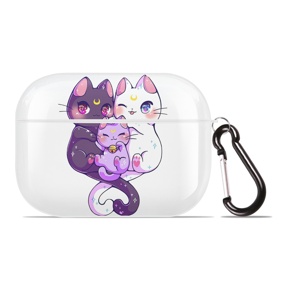 （画像用） 美少女戦士セーラームーン Sailor Moon 【AirPods Pro用】ハードシェル保護ケース 耐衝撃・防指紋・カラビナ付き商品仕様