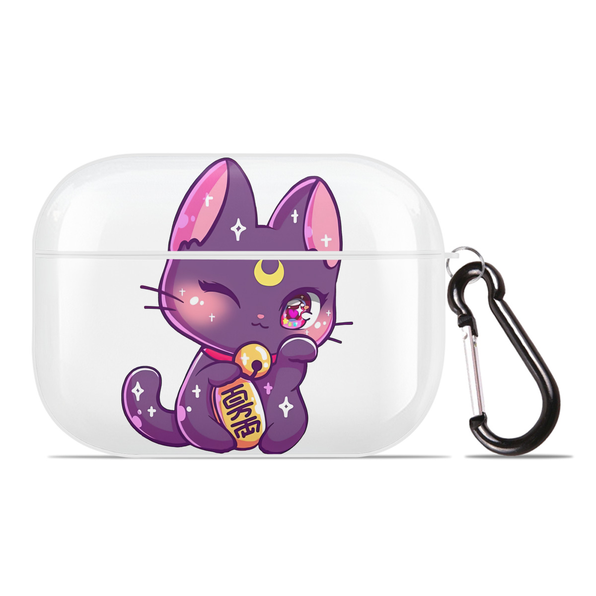 （画像用） 美少女戦士セーラームーン Sailor Moon 【AirPods Pro用】ハードシェル保護ケース 耐衝撃・防指紋・カラビナ付き商品仕様