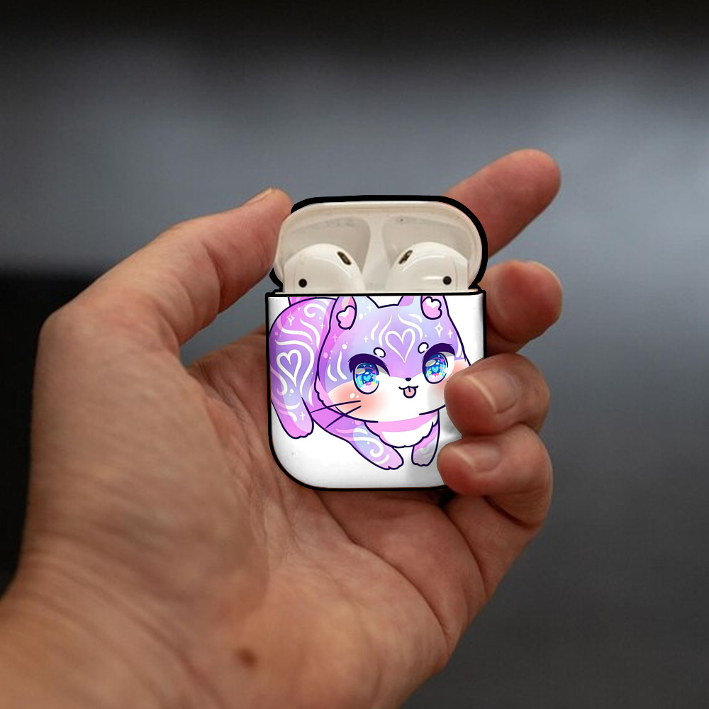 美少女戦士セーラームーン Sailor Moon AirPods 第2世代保護ケース ハードシェル ブラック 耐衝撃・防指紋・カラビナ付き