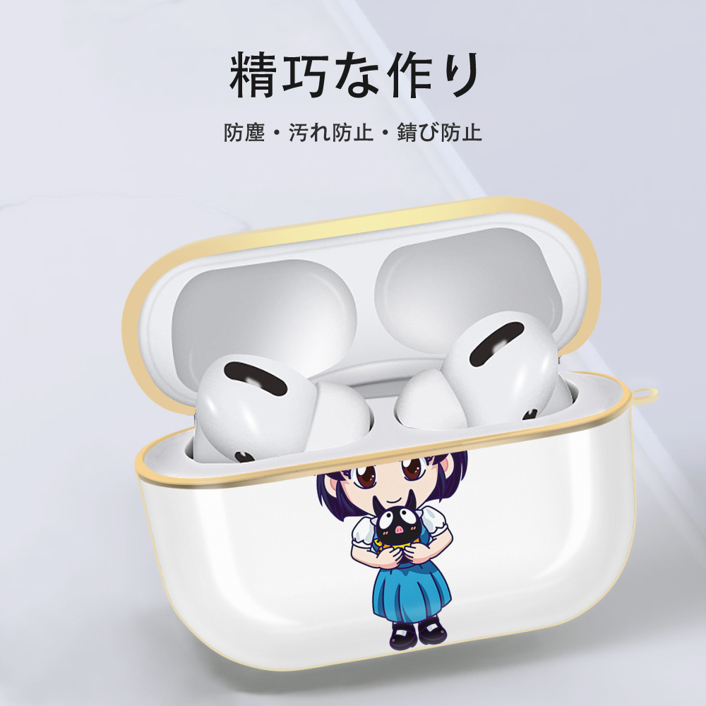 美少女戦士セーラームーン 水野 亜美 みずの あみ Sailor Moon Mizuno Ami 【AirPods Pro用】ハードシェル保護ケース｜耐衝撃・防指紋・カラビナ付き商品仕様
