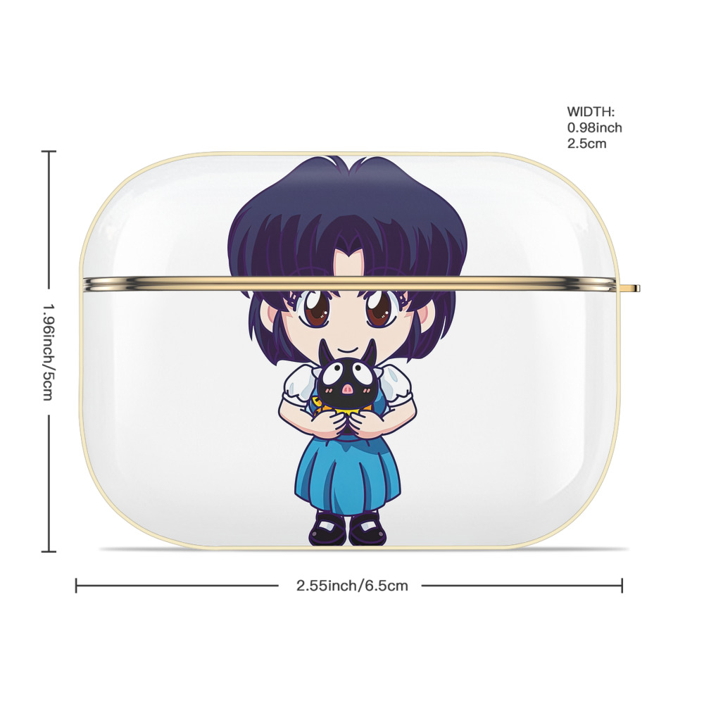 美少女戦士セーラームーン 水野 亜美 みずの あみ Sailor Moon Mizuno Ami 【AirPods Pro用】ハードシェル保護ケース｜耐衝撃・防指紋・カラビナ付き商品仕様