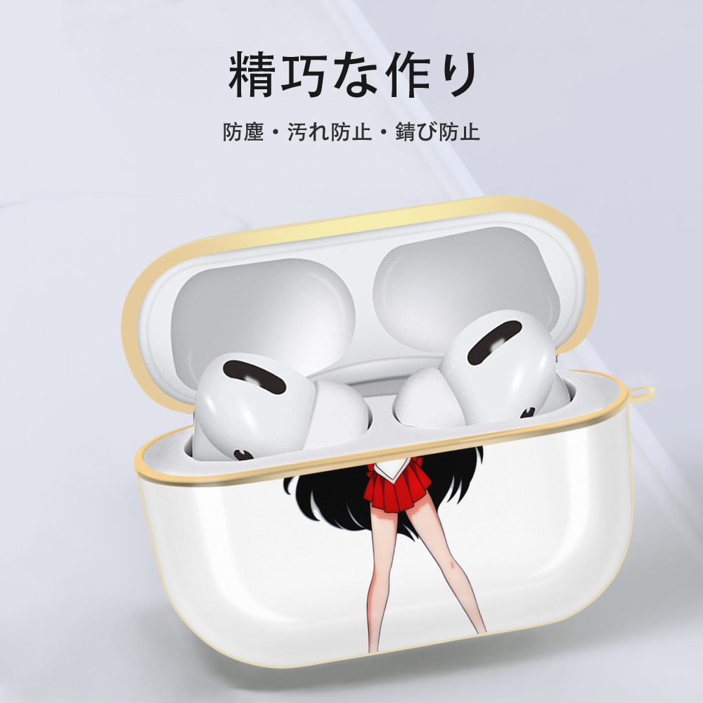 美少女戦士セーラームーン 火野レイ ひの レイ Sailor Moon Hino Rei （セーラーマーズ,Sailor Mars） 【AirPods Pro用】ハードシェル保護ケース｜耐衝撃・防指紋・カラビナ付き商品仕様
