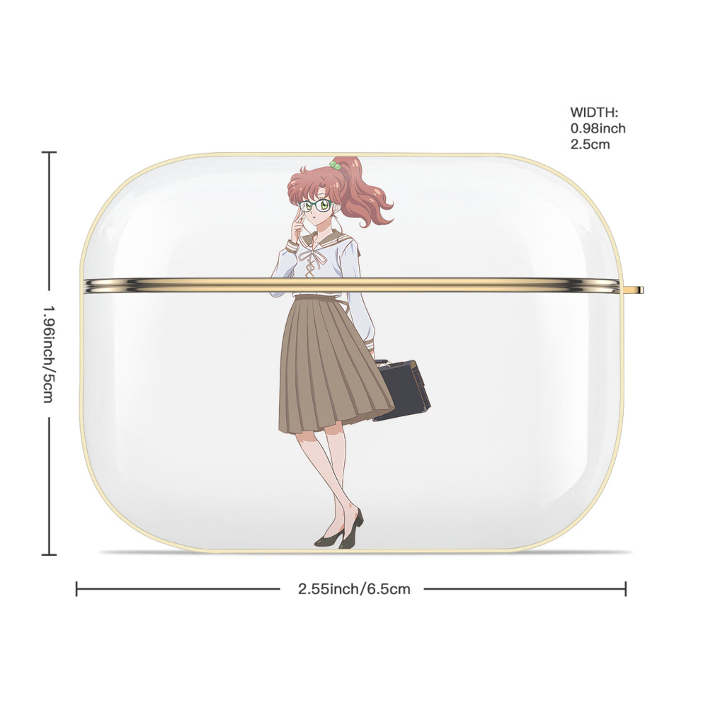 美少女戦士セーラームーン 木野 まこと きの まこと Sailor Moon Kino Makoto （セーラージュピター；Sailor Jupiter） 【AirPods Pro用】ハードシェル保護ケース｜耐衝撃・防指紋・カラビナ付き商品仕様