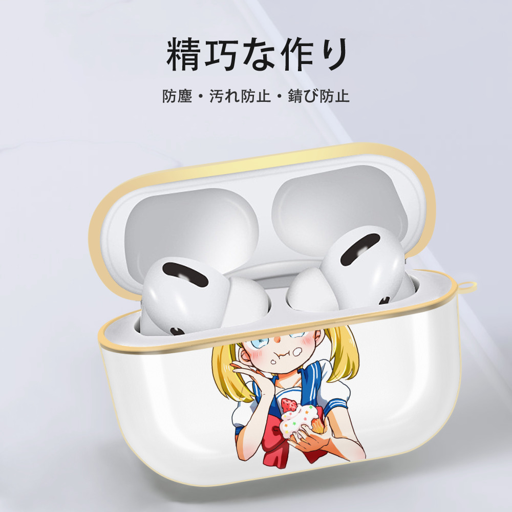 美少女戦士セーラームーン 愛野 美奈子 あいの みなこ Sailor Moon Aino Minako 【AirPods Pro用】ハードシェル保護ケース｜耐衝撃・防指紋・カラビナ付き商品仕様