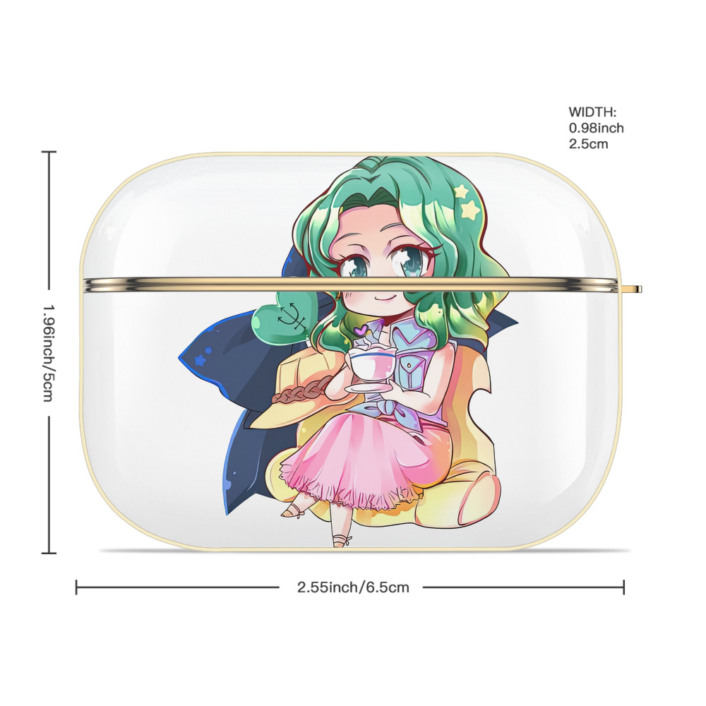 美少女戦士セーラームーン 海王 みちる（かいおう みちる） Sailor Moon Kaiou Michiru 【AirPods Pro用】ハードシェル保護ケース｜耐衝撃・防指紋・カラビナ付き商品仕様