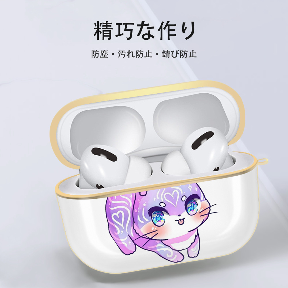 美少女戦士セーラームーン Sailor Moon 【AirPods Pro用】ハードシェル保護ケース｜耐衝撃・防指紋・カラビナ付き商品仕様