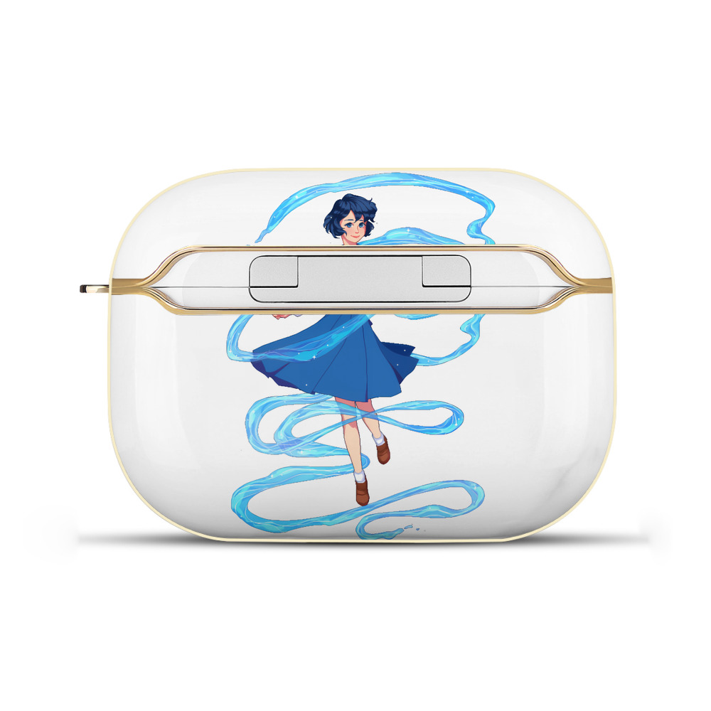 （画像用） 美少女戦士セーラームーン 水野 亜美 みずの あみ Sailor Moon Mizuno Ami 【AirPods Pro用】ハードシェル保護ケース｜耐衝撃・防指紋・カラビナ付き商品仕様