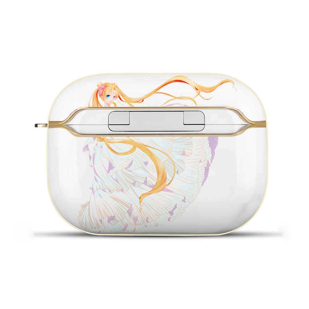 （画像用） 美少女戦士セーラームーン 愛野 美奈子 あいの みなこ Sailor Moon Aino Minako 【AirPods Pro用】ハードシェル保護ケース｜耐衝撃・防指紋・カラビナ付き商品仕様