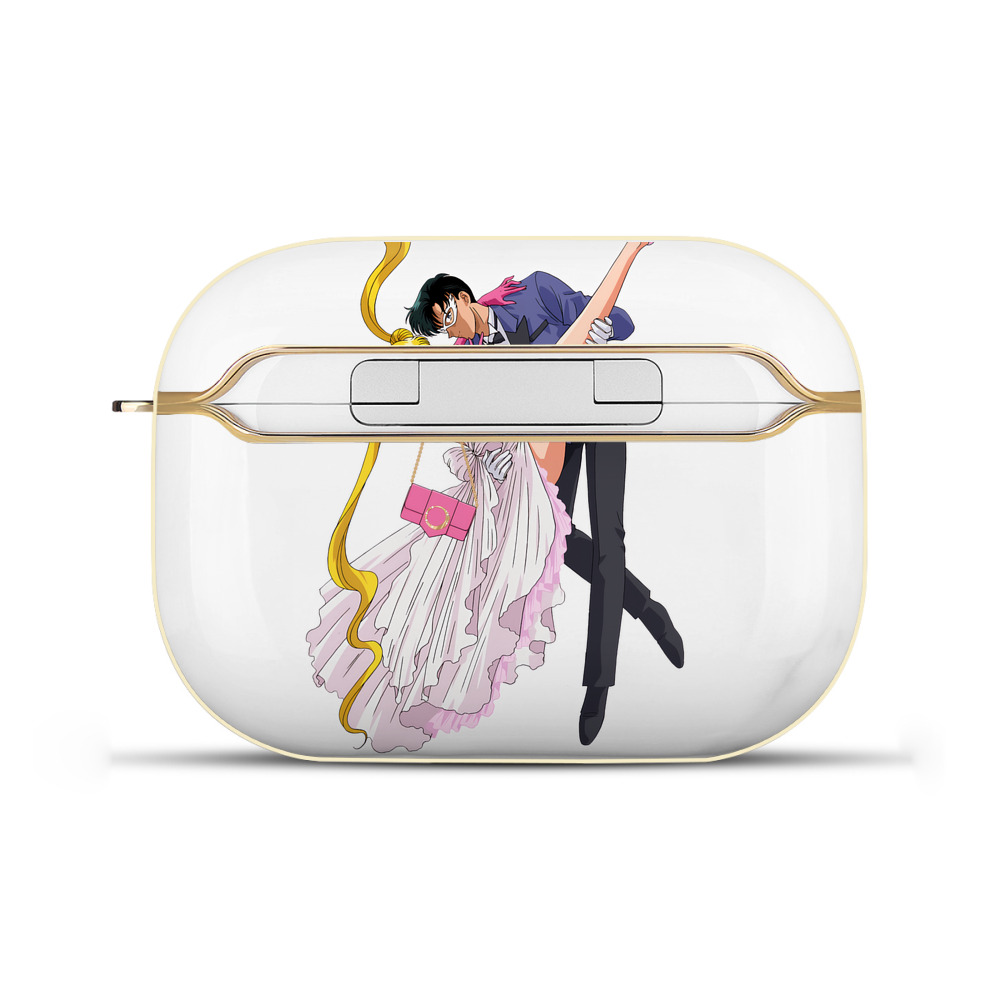 （画像用） 美少女戦士セーラームーン 愛野 美奈子 あいの みなこ Sailor Moon Aino Minako 【AirPods Pro用】ハードシェル保護ケース｜耐衝撃・防指紋・カラビナ付き商品仕様