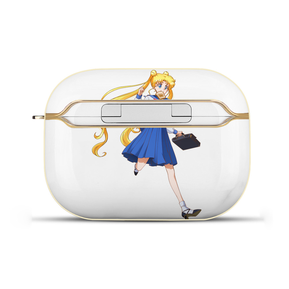 （画像用） 美少女戦士セーラームーン 愛野 美奈子 あいの みなこ Sailor Moon Aino Minako 【AirPods Pro用】ハードシェル保護ケース｜耐衝撃・防指紋・カラビナ付き商品仕様