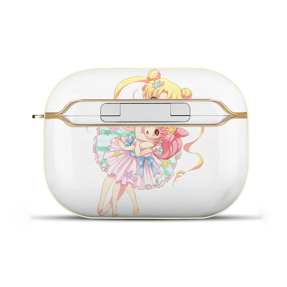 （画像用） 美少女戦士セーラームーン 愛野 美奈子 あいの みなこ Sailor Moon Aino Minako 【AirPods Pro用】ハードシェル保護ケース｜耐衝撃・防指紋・カラビナ付き商品仕様