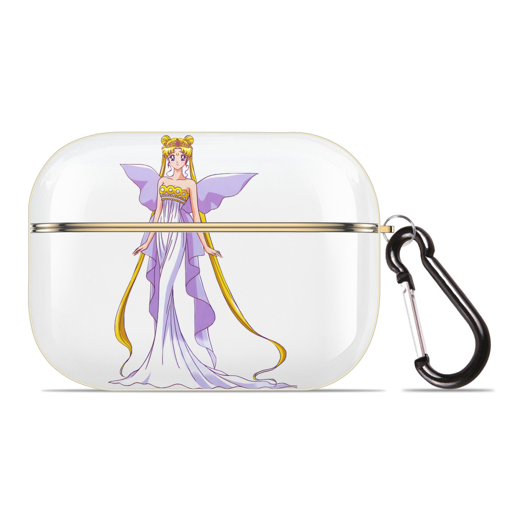 （画像用） 美少女戦士セーラームーン 愛野 美奈子 あいの みなこ Sailor Moon Aino Minako 【AirPods Pro用】ハードシェル保護ケース｜耐衝撃・防指紋・カラビナ付き商品仕様