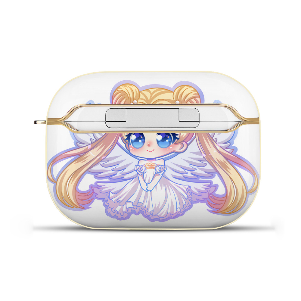 （画像用） 美少女戦士セーラームーン 愛野 美奈子 あいの みなこ Sailor Moon Aino Minako 【AirPods Pro用】ハードシェル保護ケース｜耐衝撃・防指紋・カラビナ付き商品仕様