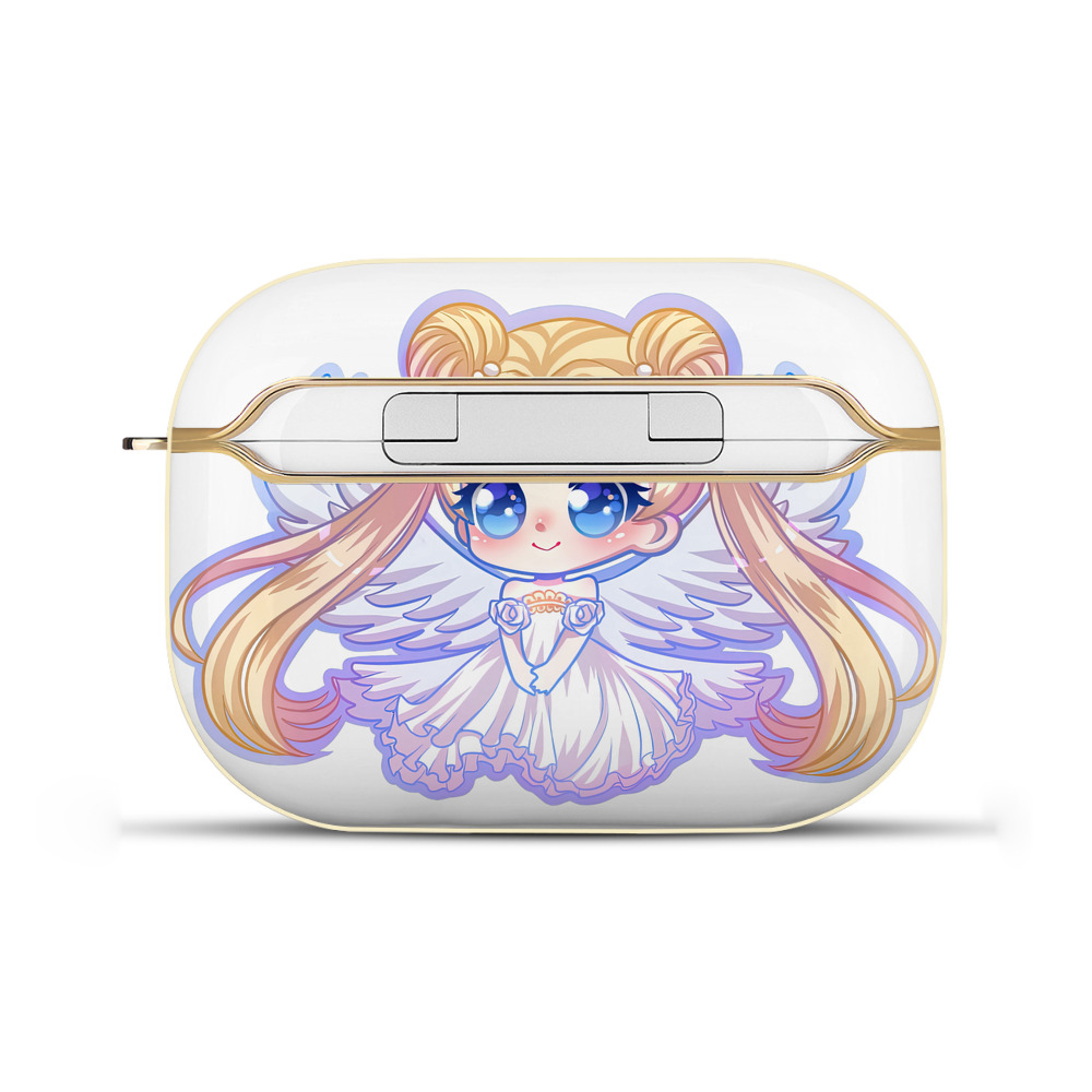 （画像用） 美少女戦士セーラームーン 愛野 美奈子 あいの みなこ Sailor Moon Aino Minako 【AirPods Pro用】ハードシェル保護ケース｜耐衝撃・防指紋・カラビナ付き商品仕様
