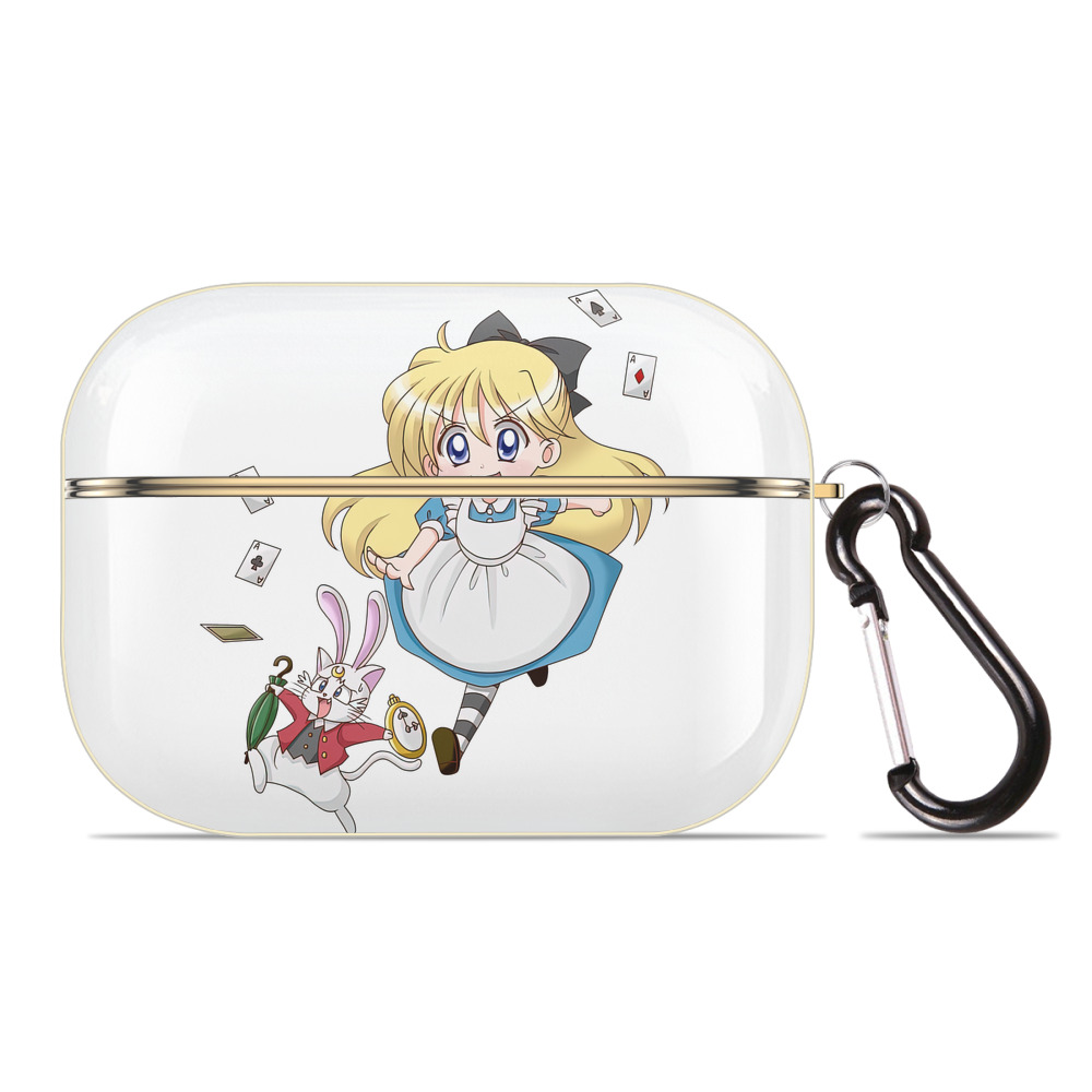 （画像用） 美少女戦士セーラームーン 愛野 美奈子 あいの みなこ Sailor Moon Aino Minako 【AirPods Pro用】ハードシェル保護ケース｜耐衝撃・防指紋・カラビナ付き商品仕様