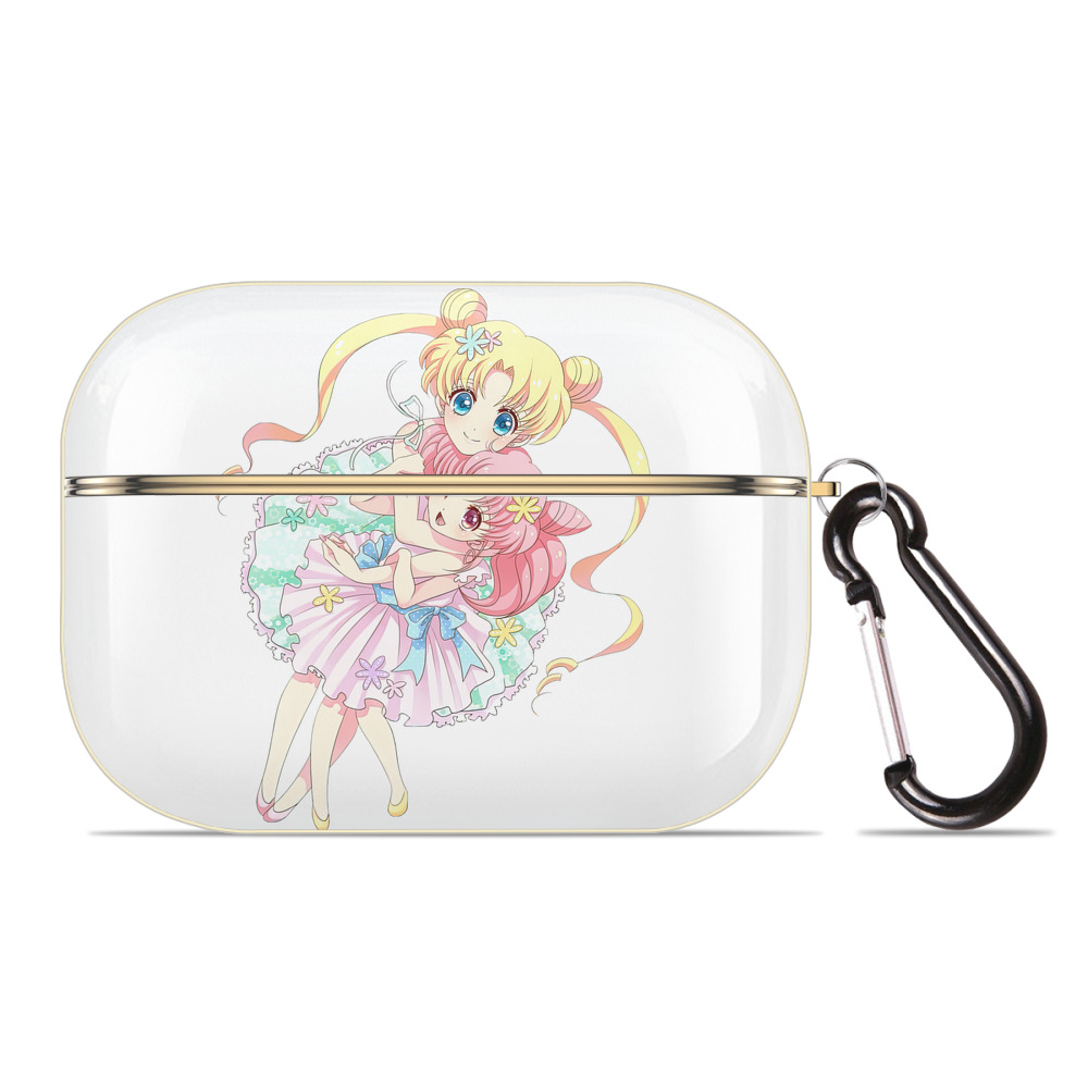 （画像用） 美少女戦士セーラームーン 愛野 美奈子 あいの みなこ Sailor Moon Aino Minako 【AirPods Pro用】ハードシェル保護ケース｜耐衝撃・防指紋・カラビナ付き商品仕様