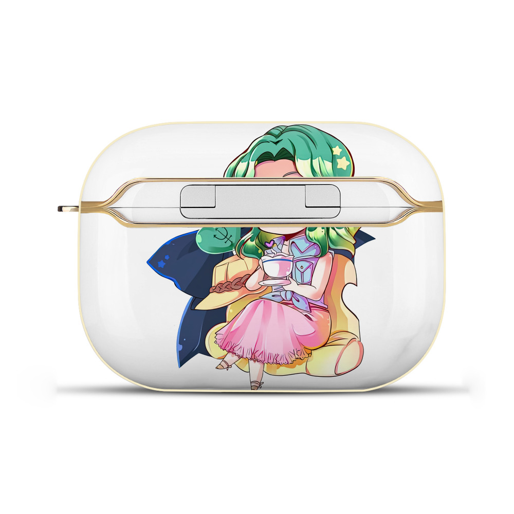（画像用） 美少女戦士セーラームーン 海王 みちる（かいおう みちる） Sailor Moon Kaiou Michiru 【AirPods Pro用】ハードシェル保護ケース｜耐衝撃・防指紋・カラビナ付き商品仕様