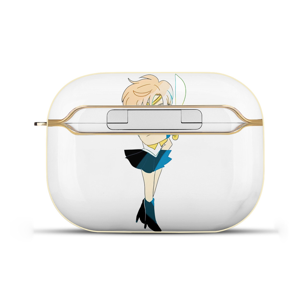 （画像用） 美少女戦士セーラームーン 天王はるか Sailor Moon Tenoh Haruka 【AirPods Pro用】ハードシェル保護ケース｜耐衝撃・防指紋・カラビナ付き商品仕様