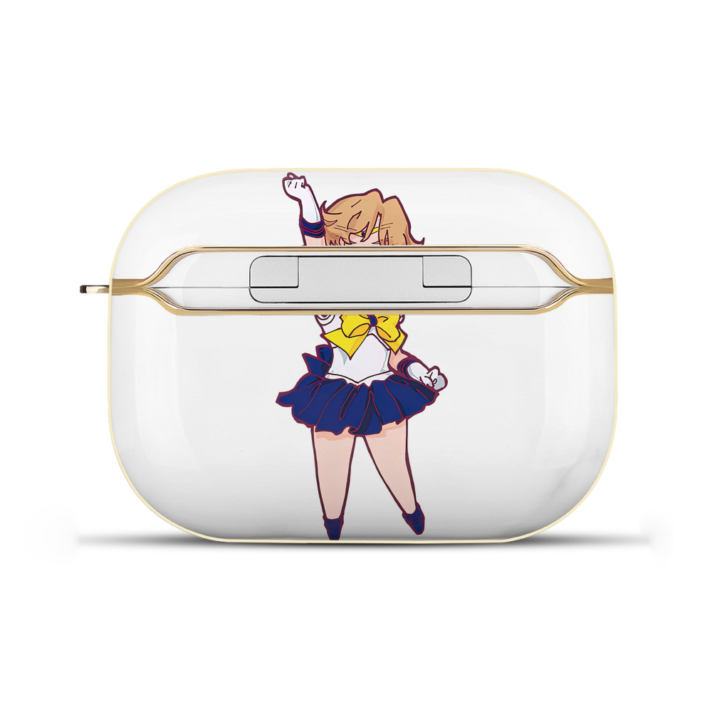 （画像用） 美少女戦士セーラームーン 天王はるか Sailor Moon Tenoh Haruka 【AirPods Pro用】ハードシェル保護ケース｜耐衝撃・防指紋・カラビナ付き商品仕様
