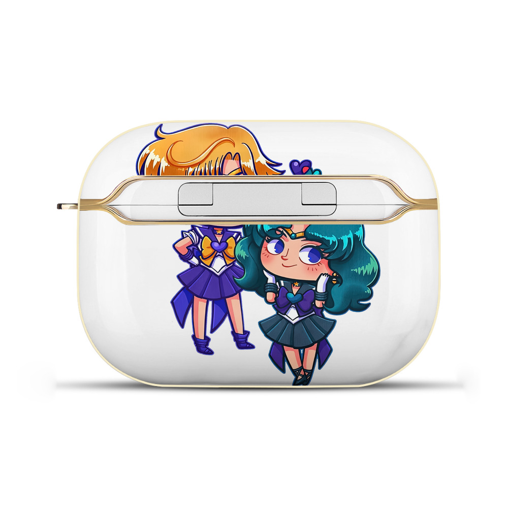（画像用） 美少女戦士セーラームーン 天王はるか Sailor Moon Tenoh Haruka 【AirPods Pro用】ハードシェル保護ケース｜耐衝撃・防指紋・カラビナ付き商品仕様