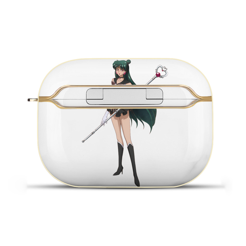（画像用） 美少女戦士セーラームーン 冥王せつな Sailor Moon Meiou Setsuna 【AirPods Pro用】ハードシェル保護ケース｜耐衝撃・防指紋・カラビナ付き商品仕様