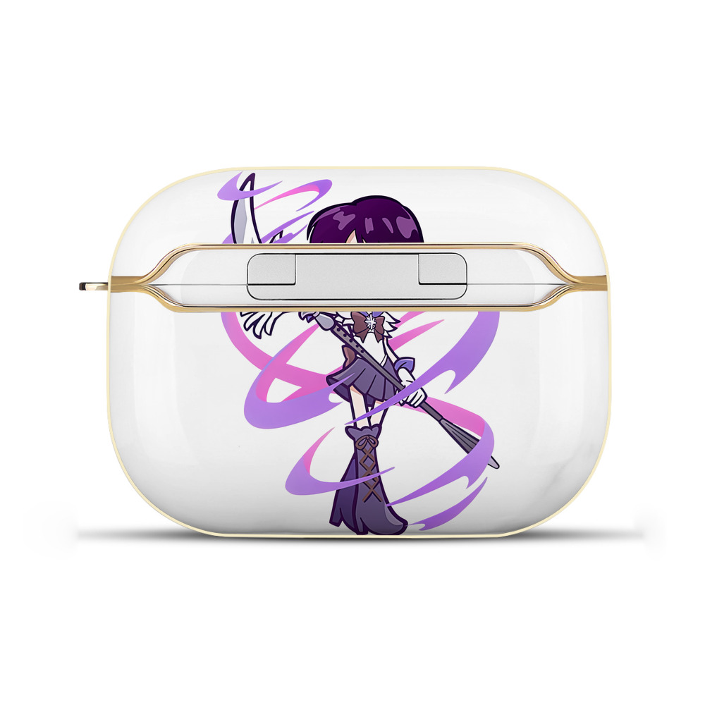 （画像用） 美少女戦士セーラームーン 土萠ほたる Sailor Moon Tomoe Hotaru （セーラーサターン；Sailor Saturn） 【AirPods Pro用】ハードシェル保護ケース｜耐衝撃・防指紋・カラビナ付き商品仕様