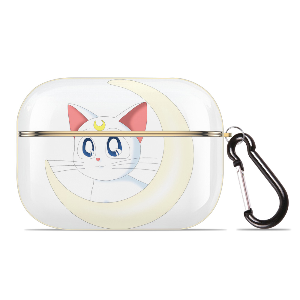 （画像用） 美少女戦士セーラームーン Sailor Moon 【AirPods Pro用】ハードシェル保護ケース｜耐衝撃・防指紋・カラビナ付き商品仕様