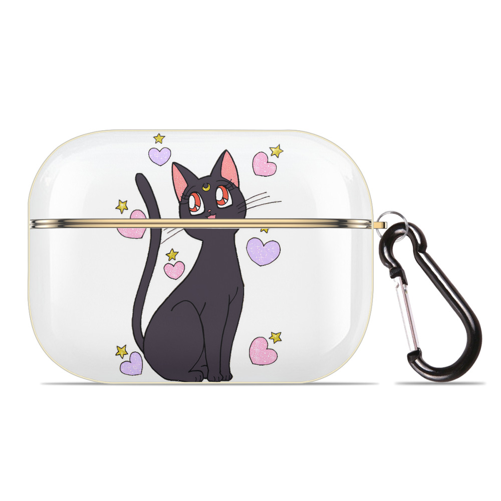 （画像用） 美少女戦士セーラームーン Sailor Moon 【AirPods Pro用】ハードシェル保護ケース｜耐衝撃・防指紋・カラビナ付き商品仕様
