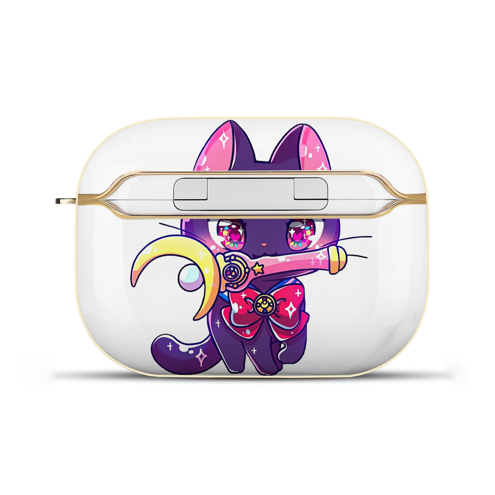 （画像用） 美少女戦士セーラームーン Sailor Moon 【AirPods Pro用】ハードシェル保護ケース｜耐衝撃・防指紋・カラビナ付き商品仕様